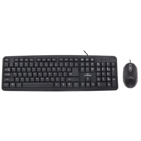 KIT TASTATURA + MOUSE CU FIR USB TITANUM TK 106 SALEM - Img 2
