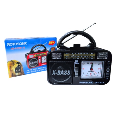 RADIO PORTABIL CU MP3 XB 912 BT S SOLAR CEAS TIP C LANT USB