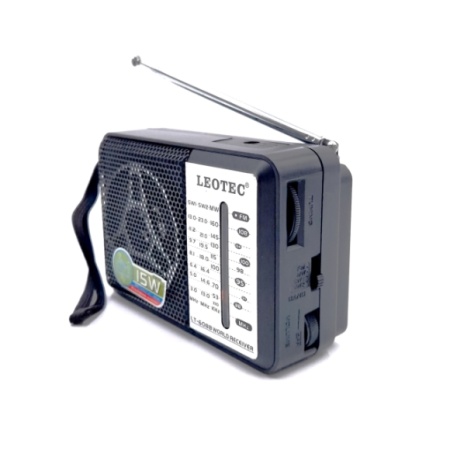 RADIO PORTABIL LEOTEC LT 608 FM/MW/SW1/SW2 15W 4ohm - Img 2