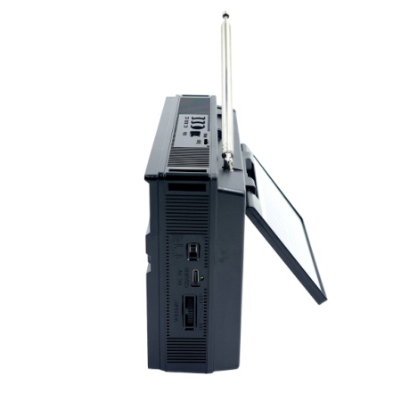 RADIO PORTABIL NS - 6693 S BT CEAS ACUMULATOR,USB, BLUETOOTH, AUX, USB PANOU SOLAR - Img 2