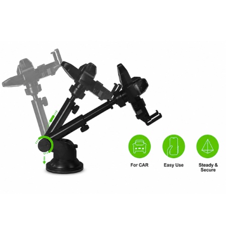 SUPORT TELEFON BUTON BRAT TELESCOPIC 2801 EXTENSIBIL - Img 2
