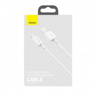 CABLU DATE BASEUS SUPERIOR CALYS-B02 IPH 2.4A 1.5 METRI - Img 2