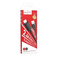 CABLU DATE HOCO X88 USB LA IPH 2.4A NEGRU 1 METRU
