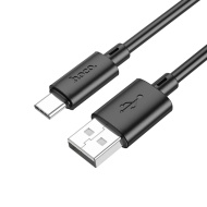 CABLU DATE HOCO X88 USB LA TIP C 3A NEGRU 1 METRU - Img 2