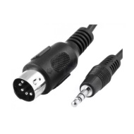 Cablu jack 3,5 stereo tata - DIN 5 pini 1,5m