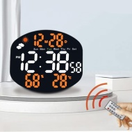 CEAS PERETE / MASA 3816L LUMINA ALB + ALBASTRU ALARMA TEMPERATURA TELECOMANDA - Img 3
