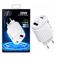 INCARCATOR RETEA PD 70 USB + TIP C 38W QC3.0