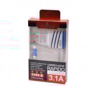 INCARCATOR TELEFON ELWORLD JXL 222 CABLU TIP C 3.1 A + 2 USB