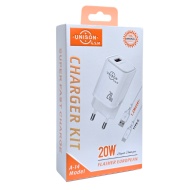 INCARCATOR TELEFON UNISON A14 20W CABLU USB - TIP C 1.2M