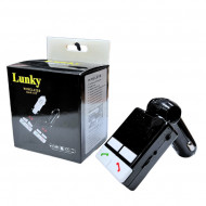 MODULATOR FM LUNKY BLUETHOOT MICROSD 2 x USB