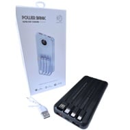 POWER BANK 4 in 1 SUPER FAST CHARGE 10.000 mAh 4422 AFISAJ PROCENT BATERIE - Img 3