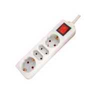 Prelungitor 2schuko+2euro 1.5m cu intr Alien