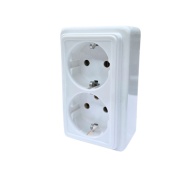 PRIZA DUBLA APLICATA SELDUR 16A 250V