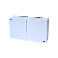 PRIZA DUBLA CU CAPAC APLICATA 4443 16A 250V - Img 2