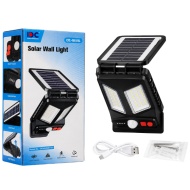 PROIECTOR SOLAR PERETE DC 968L PANOU REGLABIL SENZOR TIP C 5372