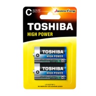 BATERIE TOSHIBA R14/C ALK HIGH POWER BL2