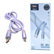 CABLU DATE TEXTIL GROS 066 USB LA TIP C 6A 1 METRU 4791