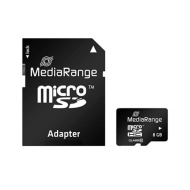 CARD MICROSD + ADAPTOR MEDIARANGE 8Gb MR957 - Img 2