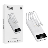 POWER BANK 4 in 1 10.000 mAh 5270 PD66W AFISAJ PROCENT BATERIE