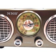 RADIO PORTABIL RETRO NS 802 BT ACUM USB MICROSD - Img 4