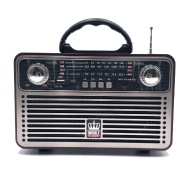 RADIO PORTABIL RETRO RO - 8095BT, ACUMULATOR,USB, BLUETOOTH, AUX, USB - Img 2