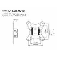 SUPORT TELEVIZOR LCD 10"-27" INCH MU101 - Img 2