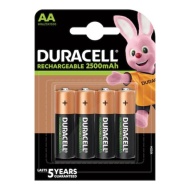 ACUMULATOR R6 DURACELL 2500 mA BLISTER 4 BUC