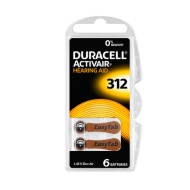 BATERIE DURACELL 312 AUDITIVA MARO SET 6 BUC