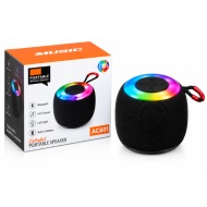 BOXA PORTABILA CU BLUETOOTH AC 601 LUMINI RGB 5W TIP C