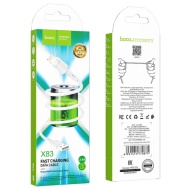 CABLU DATE HOCO X83 USB LA IPH 3A ALB 1 METRU
