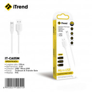 CABLU DATE ITREND CA 05M MICROUSB 1M 2.4A