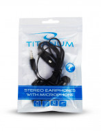CASTI TITANUM CU FIR SI MICROFON TH 109K NEGRU - Img 2
