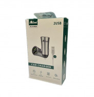 INCARCATOR AUTO ALLISON ASL-N028 2 USB + CABLU IPH 1M