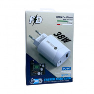 INCARCATOR RETEA PD 50, USB + TIP C 38W QC3.0