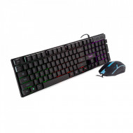 KIT GAMING SPACER MOUSE + TASTATURA ILUMINATA USB SP-GK-01