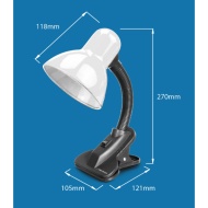 LAMPA BIROU CU CLIPS ESPERANZA ELD 106K PROCYON NEGRU E27 - Img 3