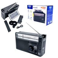 RADIO PORTABIL RETRO NS - 9951 BTS, ACUMULATOR,USB, BLUETOOTH, AUX, USB SOLAR - Img 2