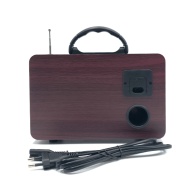 RADIO PORTABIL RETRO RO - 8098BT, ACUMULATOR,USB, BLUETOOTH, AUX, USB - Img 4