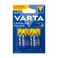 BATERIE R6 VARTA ALKALINA LONGLIFE BLISTER 6 BUC