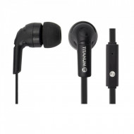 CASTI TITANUM CU FIR SI MICROFON TH 109K NEGRU