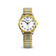 Ceas dama bratara elastica BE08 bicolor