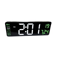 Ceas electronic de perete 8082 alb