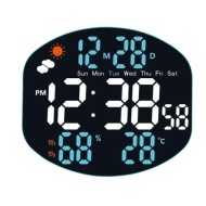 CEAS PERETE / MASA 3816L LUMINA ALB + ALBASTRU ALARMA TEMPERATURA TELECOMANDA