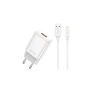 INCARCATOR TELEFON JELLICO EU 01 2.4A 12W 1 X USB + CABLU IPH 1M - Img 2