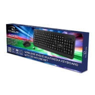 KIT WIRELESS MOUSE + TASTATURA TITANIUM TK 109 AKRON - Img 3
