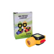 LANTERNA TIP BRELOC ACUMULATOR DF 668 LED COB + LUMINA ROSIE TIP C