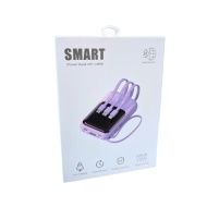 POWER BANK SMART 4 in 1 6000 mAh 4423 AFISAJ PROCENT BATERIE - Img 3