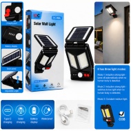 PROIECTOR SOLAR PERETE DC 968L PANOU REGLABIL SENZOR TIP C 5372 - Img 2