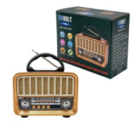 RADIO PORTABIL RETRO NNS 6651 BT, ACUMULATOR,USB, BLUETOOTH, AUX, USB