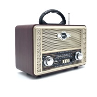 RADIO PORTABIL RETRO RO - 8098BT, ACUMULATOR,USB, BLUETOOTH, AUX, USB